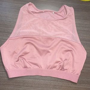 Pink Mauve Workout top